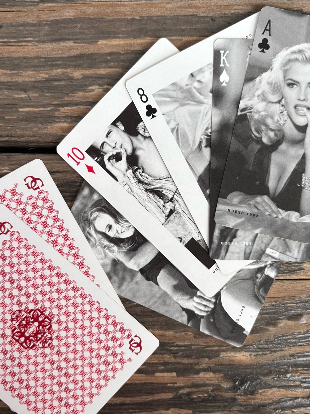 RARE Vintage 2004 GUESS by Marciano Photo Playing Cards - Full Set